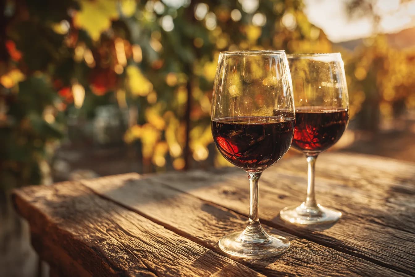 Wine tasting at a Hamptons vineyard